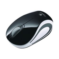 Logitech M187 Mini Wireless Mouse, Optical Tracking, Nano Usb Receiver, Black (Mac, PC)
